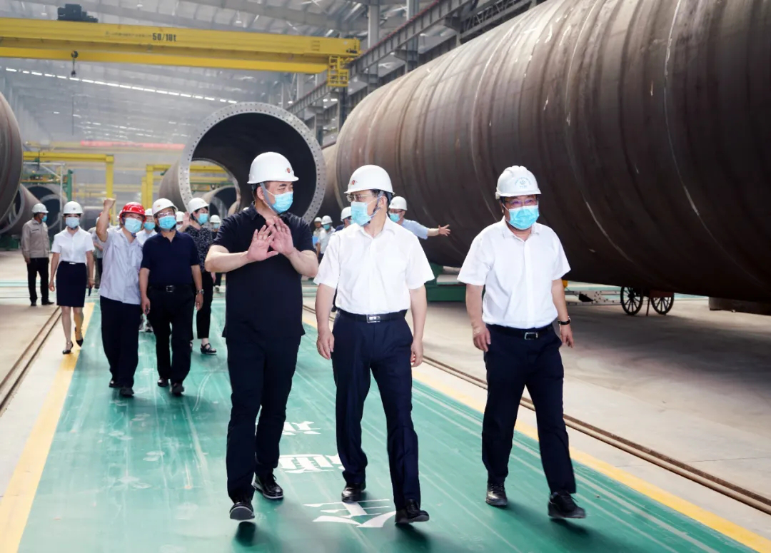 浙江省人大常委会副主任李俊明一行莅临金年会在线登陆调研指导。